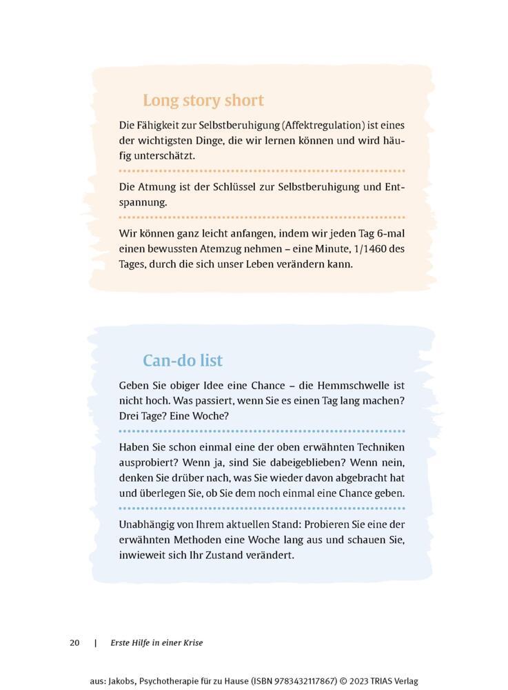 Weitere Ansicht: Psychotherapie für zu Hause | Birgit Jakobs