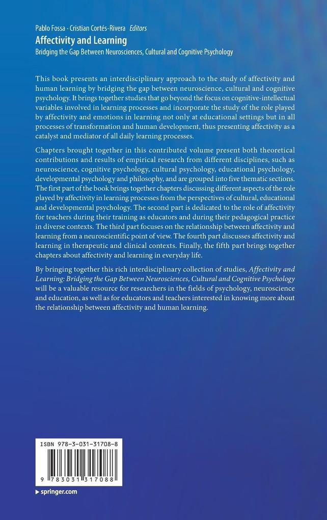Weitere Ansicht: Affectivity and Learning
