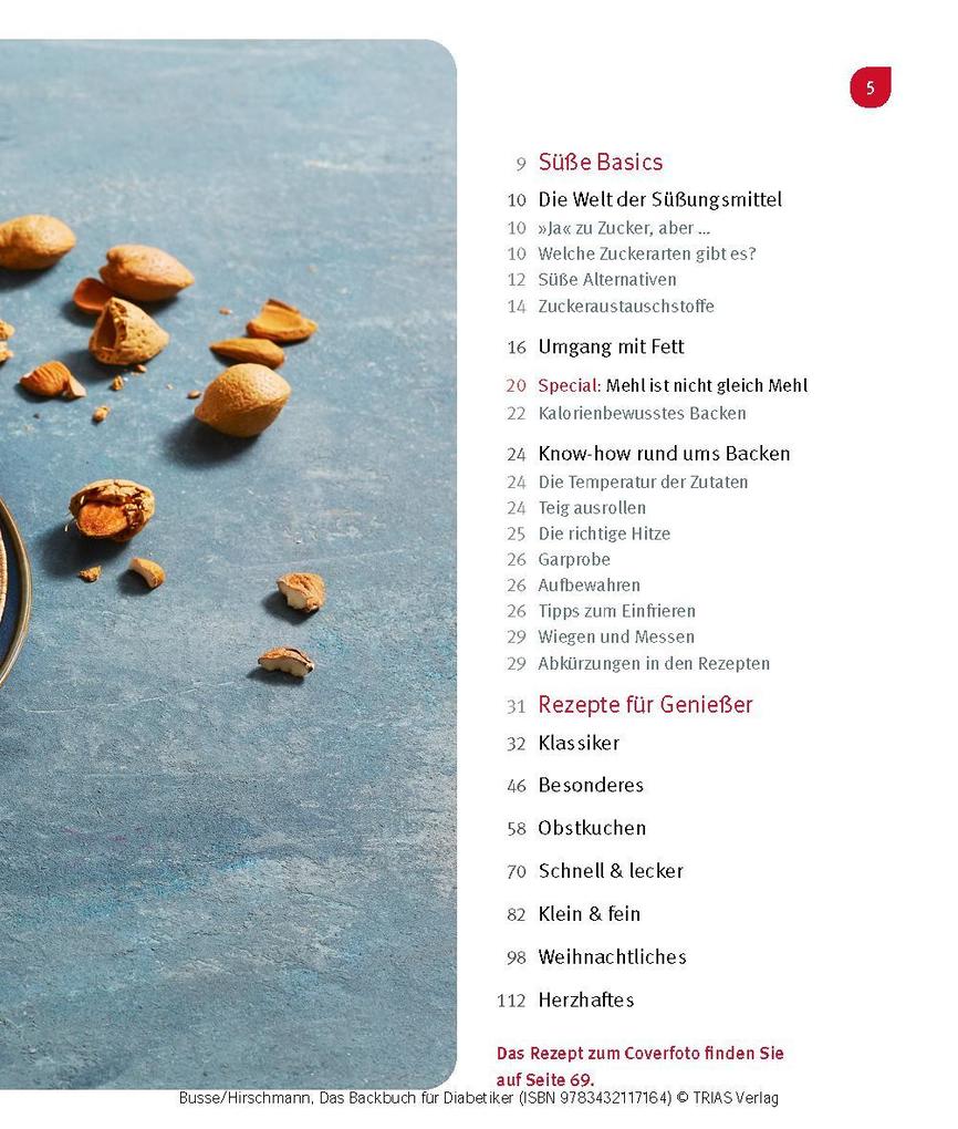 Weitere Ansicht: Das Backbuch für Diabetiker | Claudia Busse, Katja Hirschmann