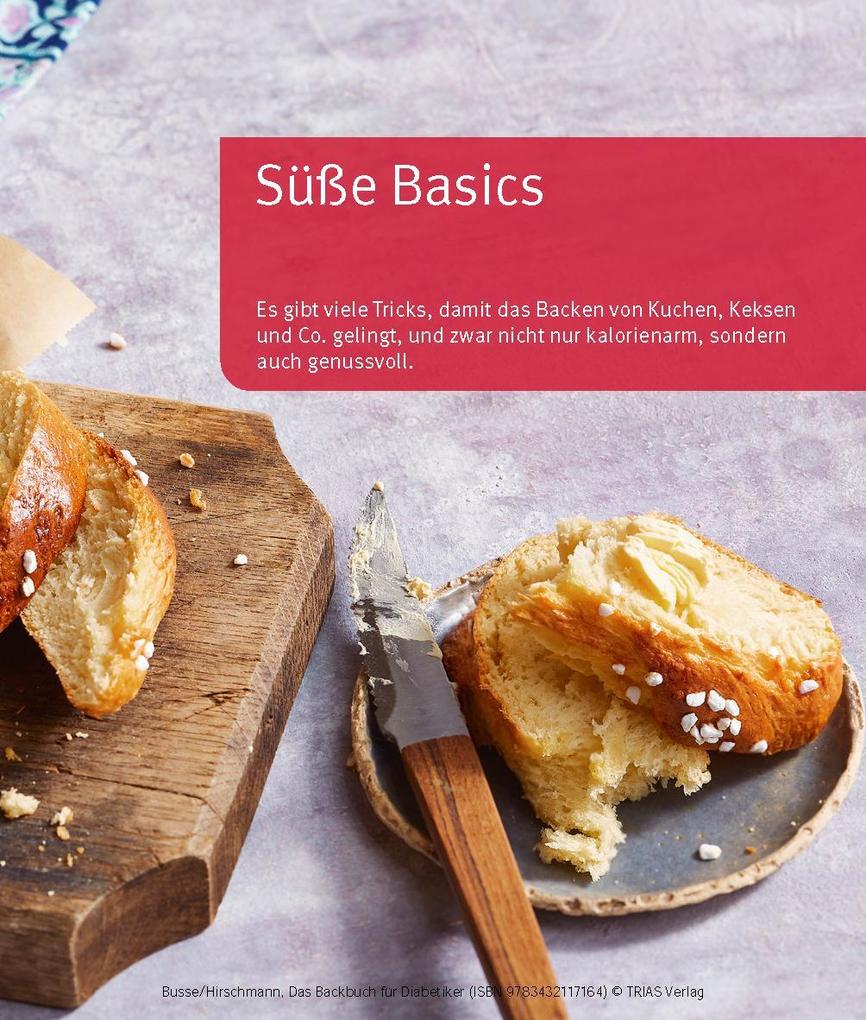 Weitere Ansicht: Das Backbuch für Diabetiker | Claudia Busse, Katja Hirschmann