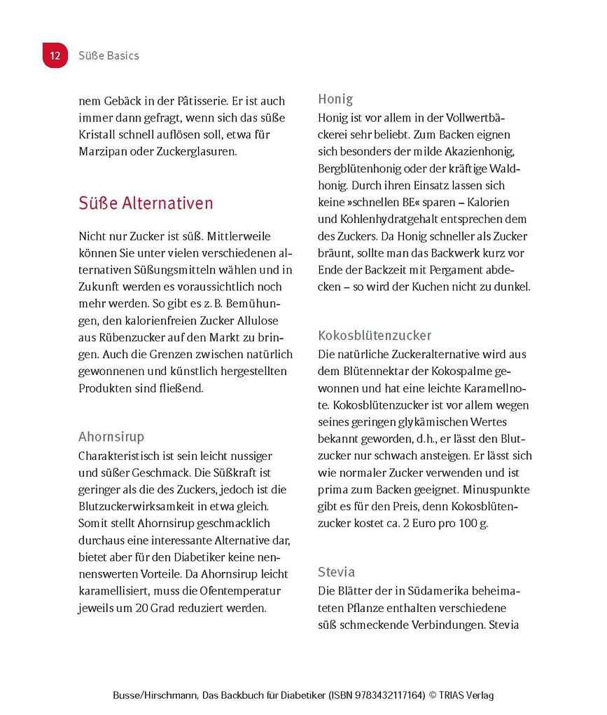 Weitere Ansicht: Das Backbuch für Diabetiker | Claudia Busse, Katja Hirschmann