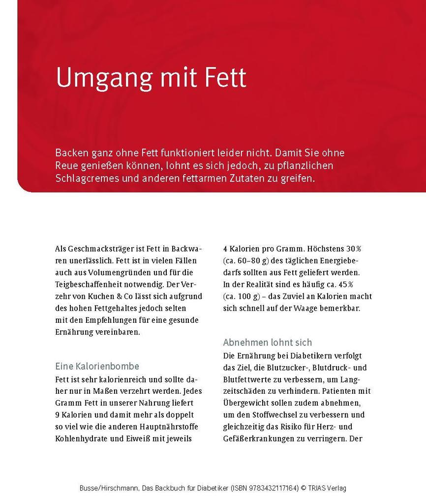 Weitere Ansicht: Das Backbuch für Diabetiker | Claudia Busse, Katja Hirschmann