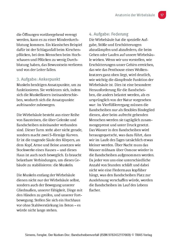 Weitere Ansicht: Der Rücken-Doc: Bandscheibenvorfall | Patrick Simons, Arndt Fengler