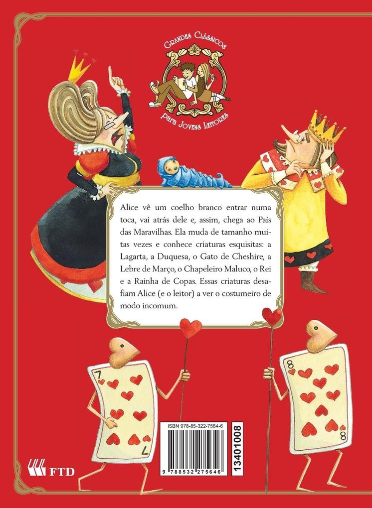 Weitere Ansicht: Alice no país das maravilhas | Lewis Carroll