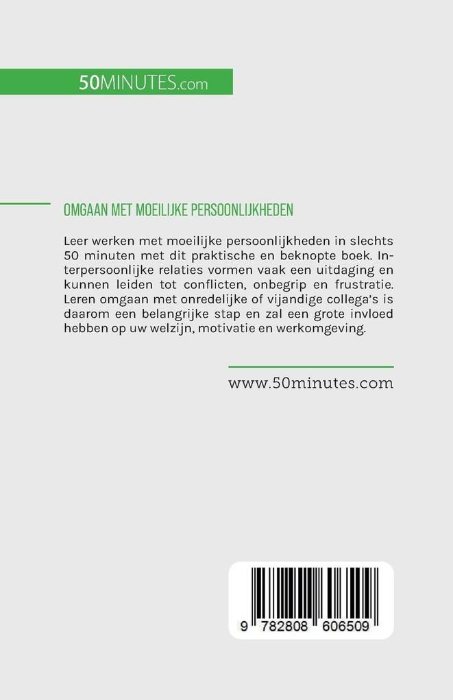 Weitere Ansicht: Omgaan met moeilijke persoonlijkheden | Hélène Nguyen Gateff