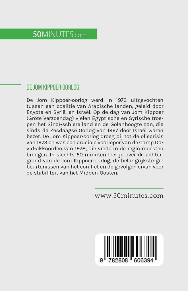 Weitere Ansicht: De Jom Kippoer oorlog | Audrey Schul