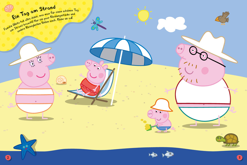 Weitere Ansicht: Peppa Pig Mein Stickerbuch Anziehen mit Peppa | Schwager & Steinlein Verlag