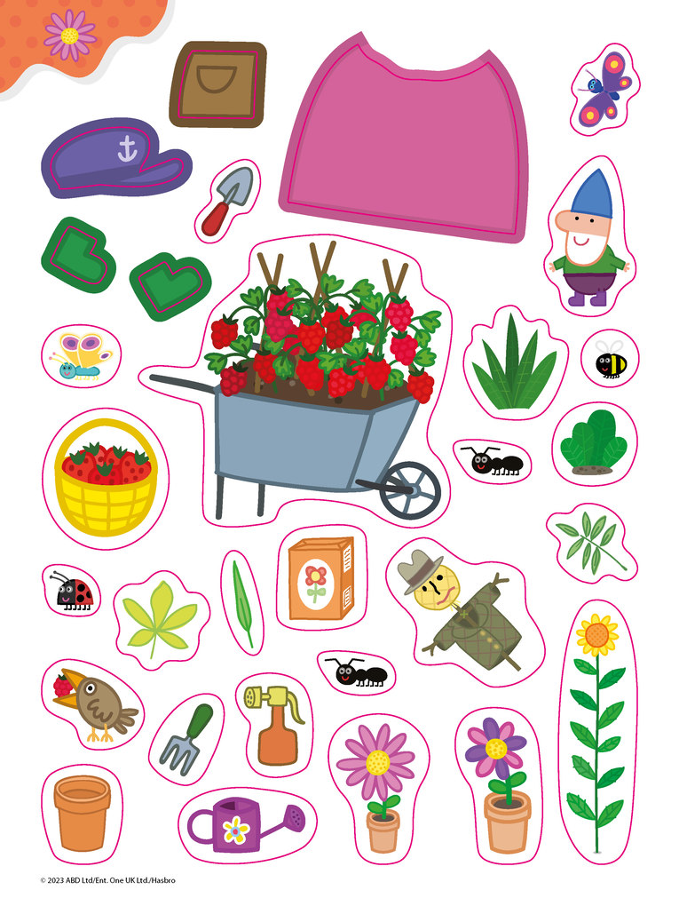 Weitere Ansicht: Peppa Pig Mein Stickerbuch Anziehen mit Peppa | Schwager & Steinlein Verlag