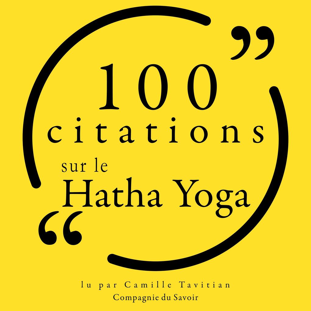 Produktbild: 100 citations sur le Hatha Yoga | Various