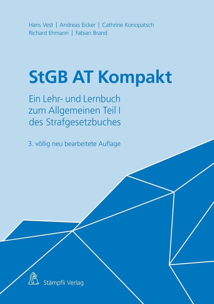 Produktbild: StGB AT Kompakt | Hans Vest, Cathrine Julia Konopatsch, Andreas Eicker