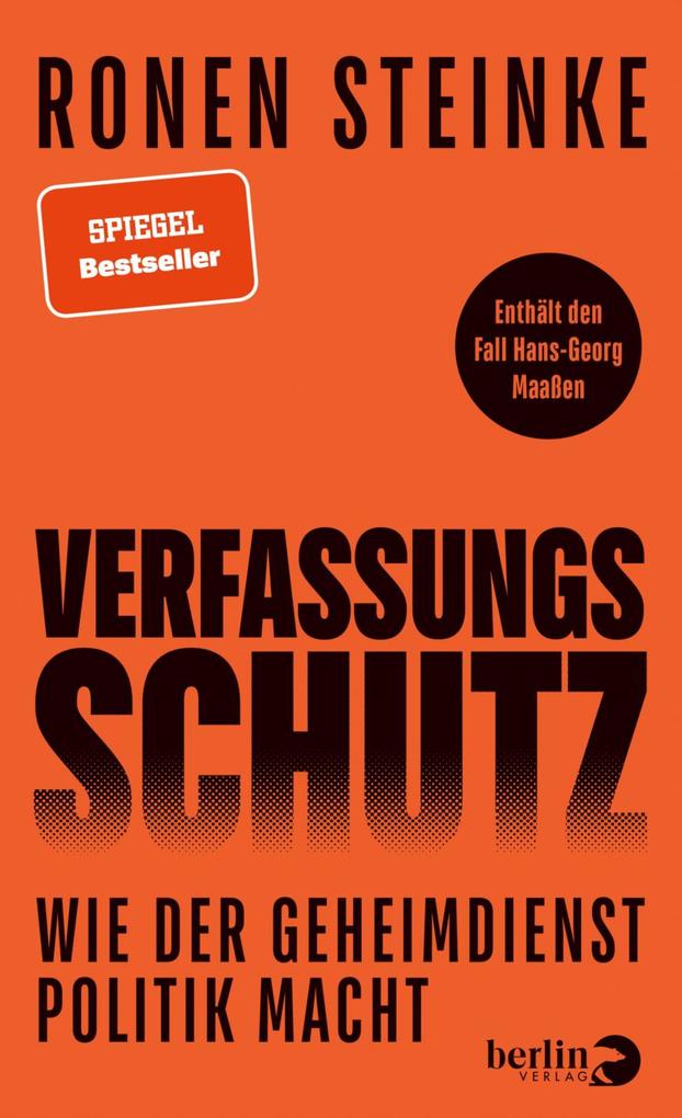 Produktbild: Verfassungsschutz | Ronen Steinke