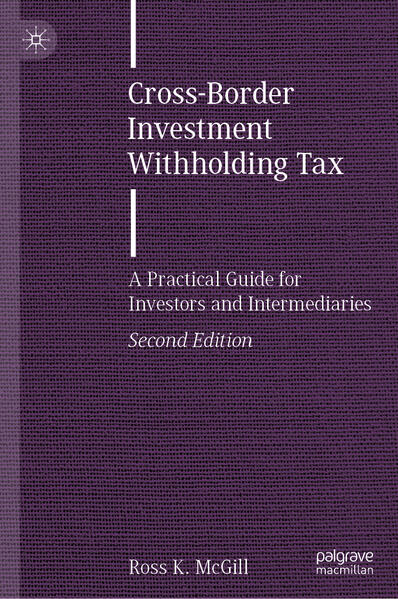 Produktbild: Cross-Border Investment Withholding Tax | Ross K. McGill