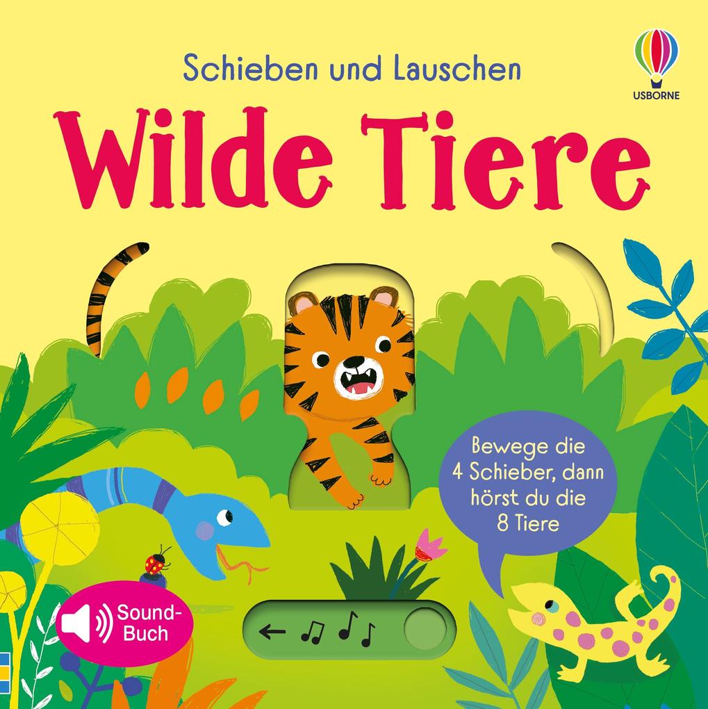 Produktbild: Schieben und Lauschen: Wilde Tiere | Sam Taplin
