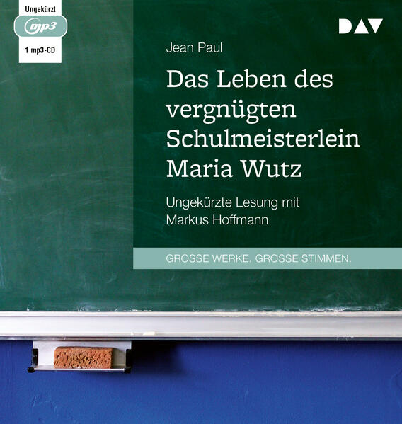 Produktbild: Das Leben des vergnügten Schulmeisterlein Maria Wutz | Jean Paul