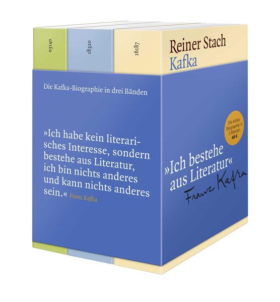 Produktbild: Die Kafka-Biographie in drei Bänden | Reiner Stach