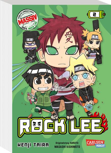 Produktbild: Rock Lee Massiv 2 | Masashi Kishimoto, Kenji Taira