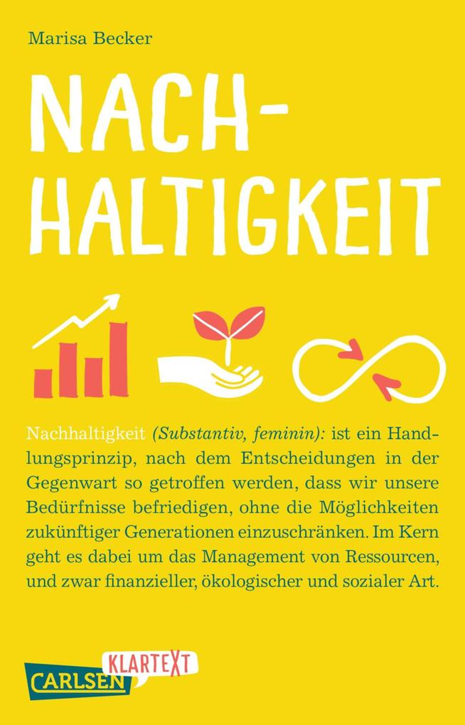 Produktbild: Nachhaltigkeit (Carlsen Klartext) | Marisa Becker