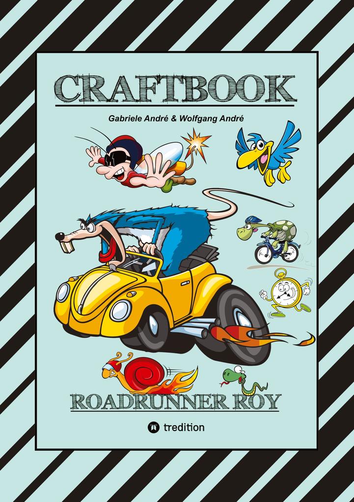 Produktbild: CRAFTBOOK - RACE ON GAME - 100 TOLLE FAHRZEUG MOTIVE - LUSTIGE RÄTSEL - OFFROAD - SCHNELLE AUTOS - OLDTIMER - F1 | Gabriele André, Wolfgang André