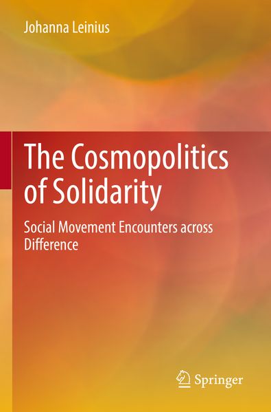 Produktbild: The Cosmopolitics of Solidarity | Johanna Leinius