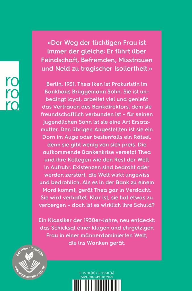 Weitere Ansicht: Ein Mädchen mit Prokura | Christa Anita Brück
