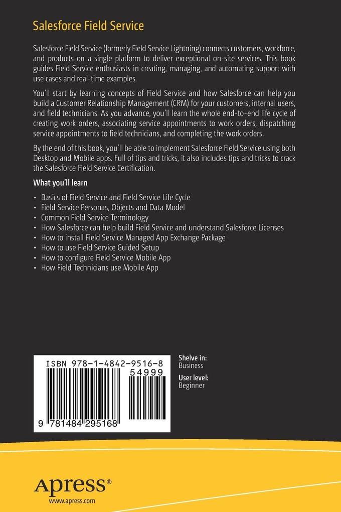 Weitere Ansicht: Salesforce Field Service | Saiteja Chatrati