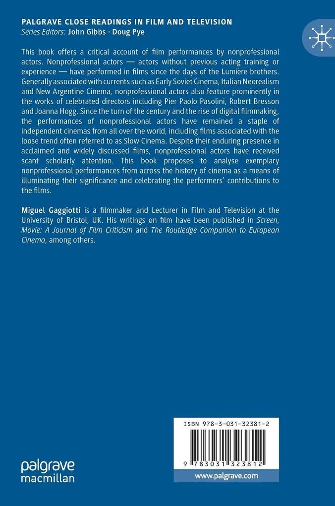 Weitere Ansicht: Nonprofessional Film Performance | Miguel Gaggiotti