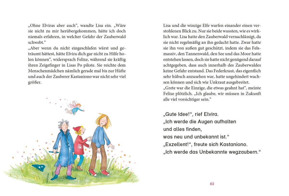 Weitere Ansicht: Erst ich ein Stück, dann du - Lisa rettet den Zauberwald | Patricia Schröder