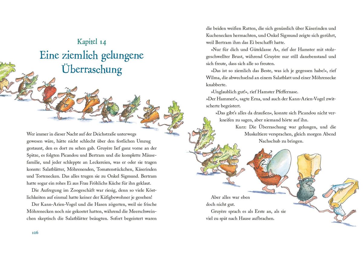 Weitere Ansicht: Die Muskeltiere und die verflixte 13 | Ute Krause