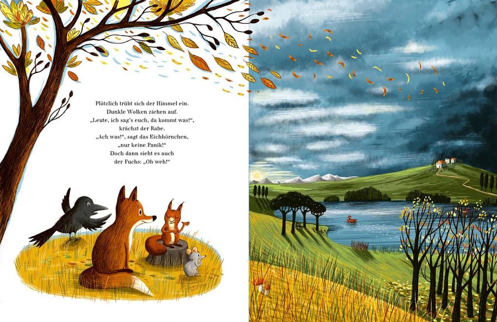 Weitere Ansicht: Im Herbstwald | Daniela Kulot