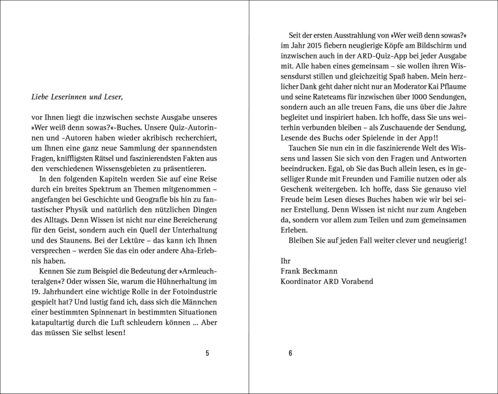 Weitere Ansicht: Wer weiß denn sowas? 6 | Wilhelm Heyne Verlag