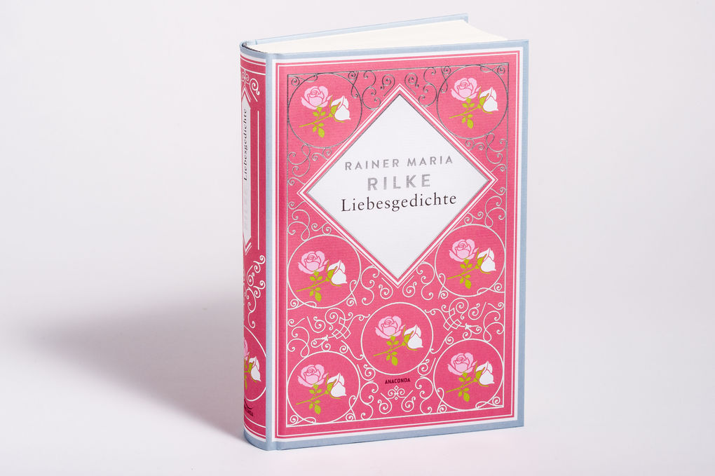 Weitere Ansicht: Rainer Maria Rilke, Liebesgedichte. Schmuckausgabe mit Silberprägung | Rainer Maria Rilke