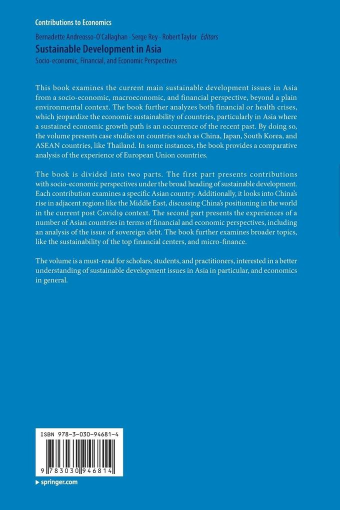 Weitere Ansicht: Sustainable Development in Asia