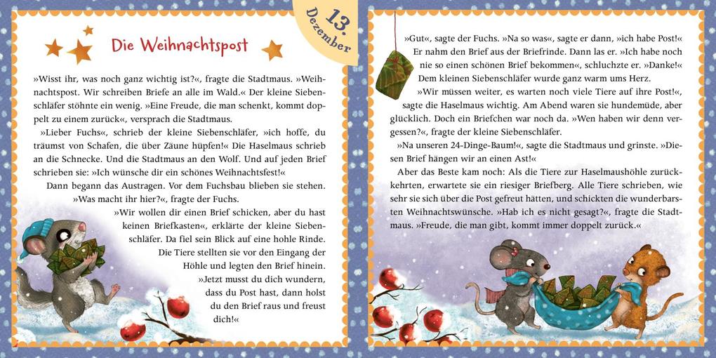 Weitere Ansicht: Der kleine Siebenschläfer: Adventsgeschichten aus dem Lichterwald | Sabine Bohlmann