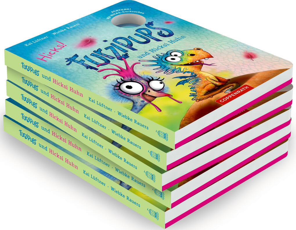 Weitere Ansicht: Furzipups und Hicksi Huhn (Pappbilderbuch) | Kai Lüftner