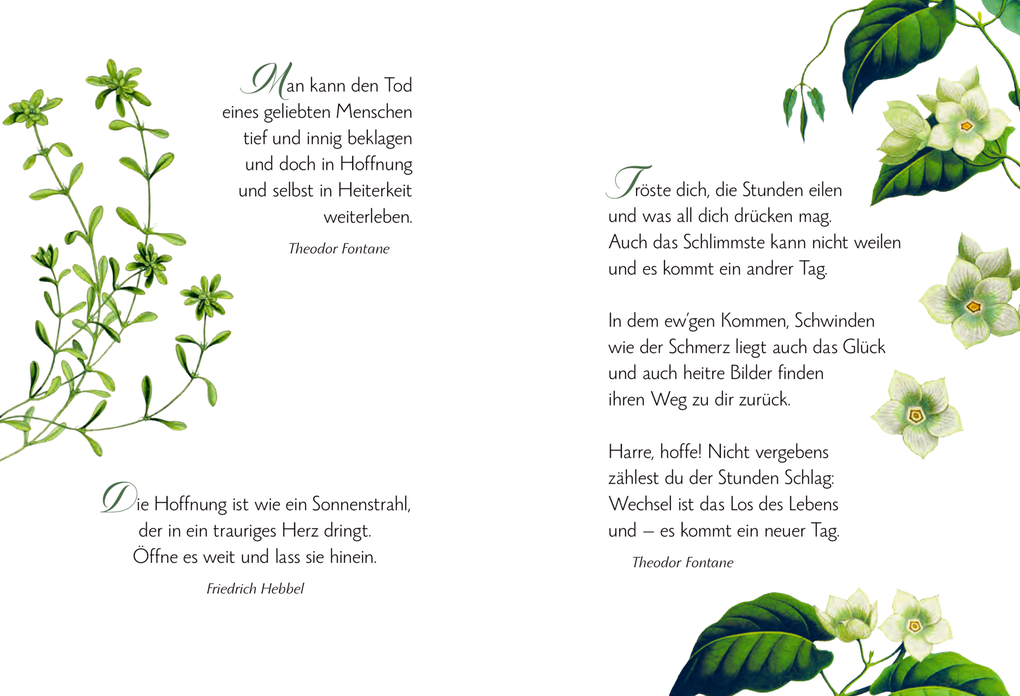 Weitere Ansicht: Worte des Trostes in Tagen der Trauer