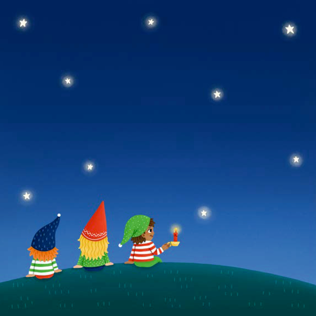 Weitere Ansicht: Meine Mini-Stickerwelt - Weihnachten bei den Wichteln