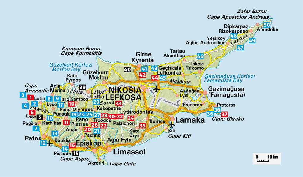 Weitere Ansicht: Zypern - Süd & Nord | Rolf Goetz