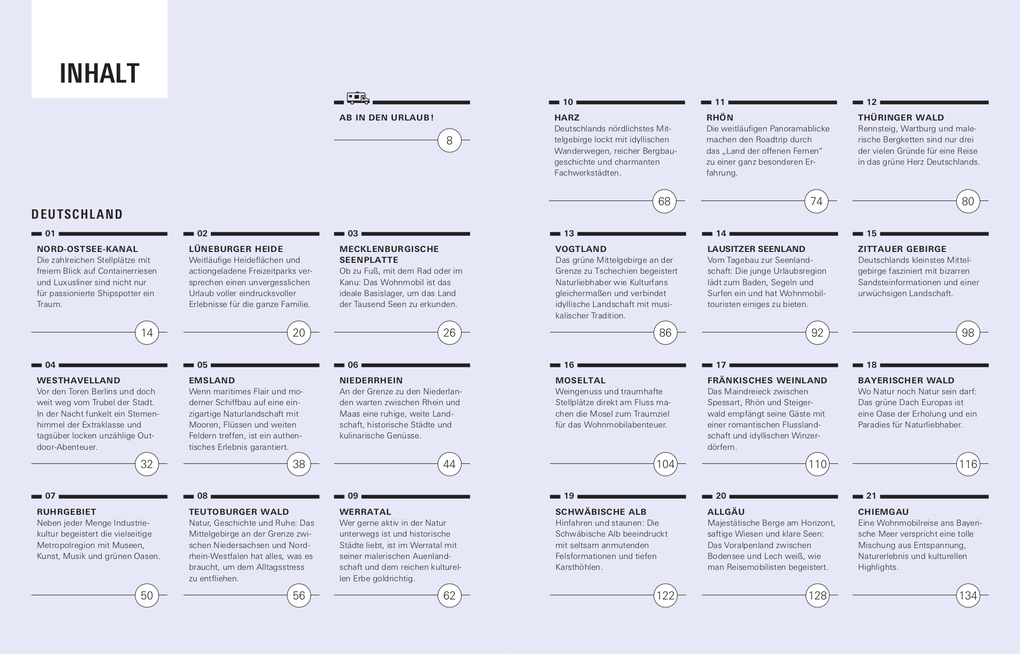 Weitere Ansicht: Traumziele mit dem Wohnmobil in Deutschland, Österreich und der Schweiz | Michael Hennemann
