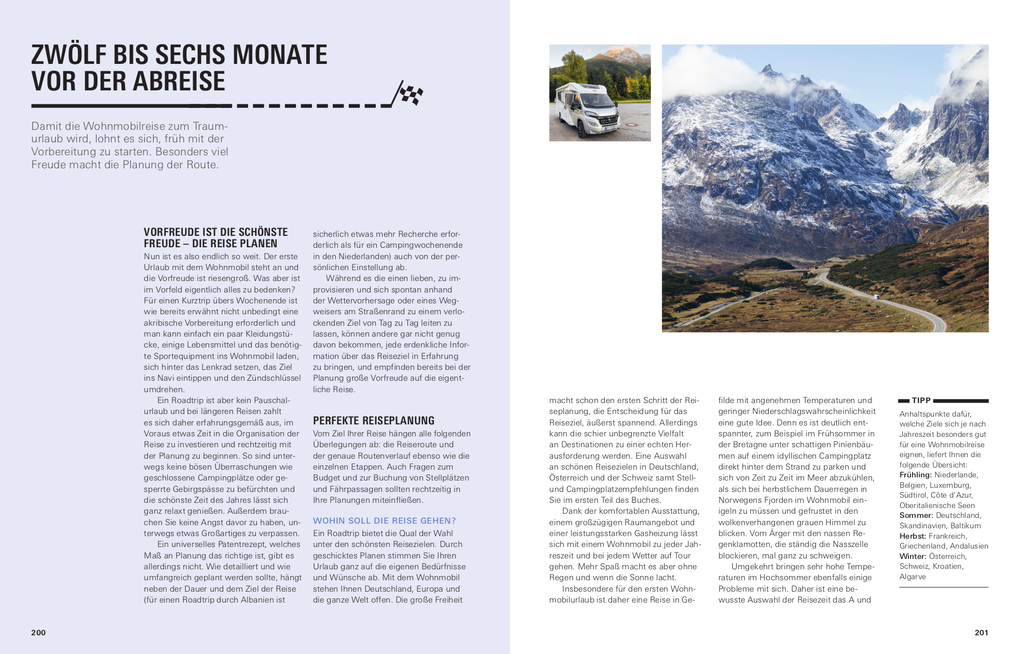 Weitere Ansicht: Traumziele mit dem Wohnmobil in Deutschland, Österreich und der Schweiz | Michael Hennemann