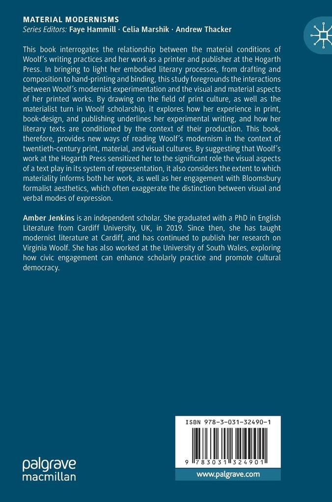 Weitere Ansicht: Virginia Woolf, Literary Materiality, and Feminist Aesthetics | Amber Jenkins