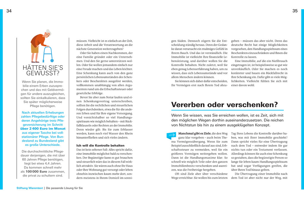 Weitere Ansicht: Immobilien verschenken und vererben | Stefan Bandel, Dr. Gisela Baur, Antonie Klotz, Hans G. Linder, Brigitte Wallstabe-Watermann