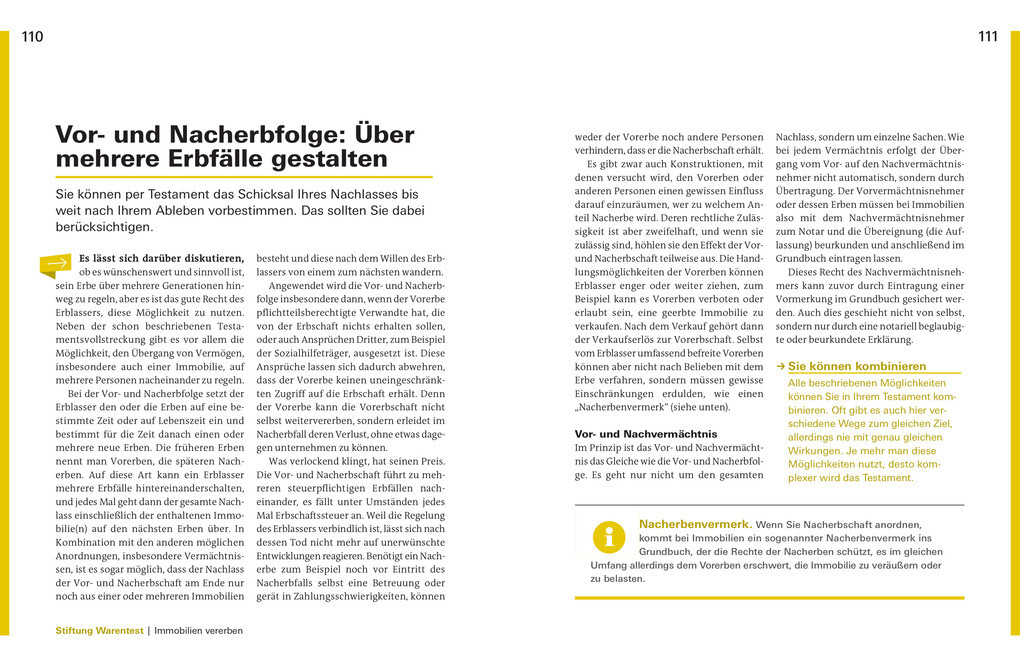Weitere Ansicht: Immobilien verschenken und vererben | Stefan Bandel, Dr. Gisela Baur, Antonie Klotz, Hans G. Linder, Brigitte Wallstabe-Watermann