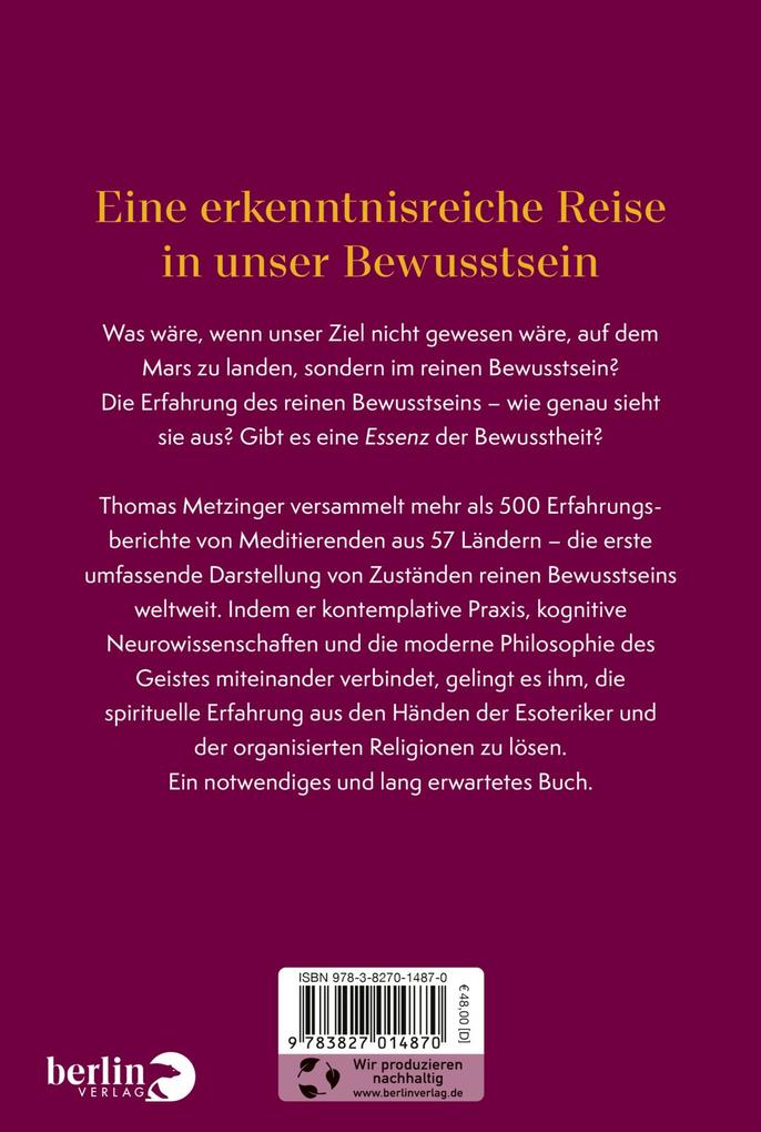 Weitere Ansicht: Der Elefant und die Blinden | Thomas Metzinger