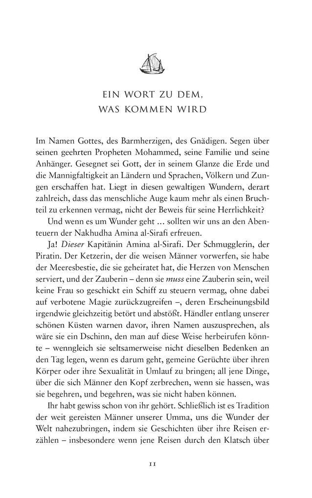 Weitere Ansicht: Die Abenteuer der Piratin Amina al-Sirafi | Shannon Chakraborty