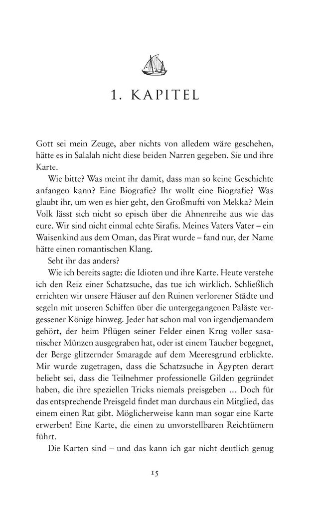 Weitere Ansicht: Die Abenteuer der Piratin Amina al-Sirafi | Shannon Chakraborty