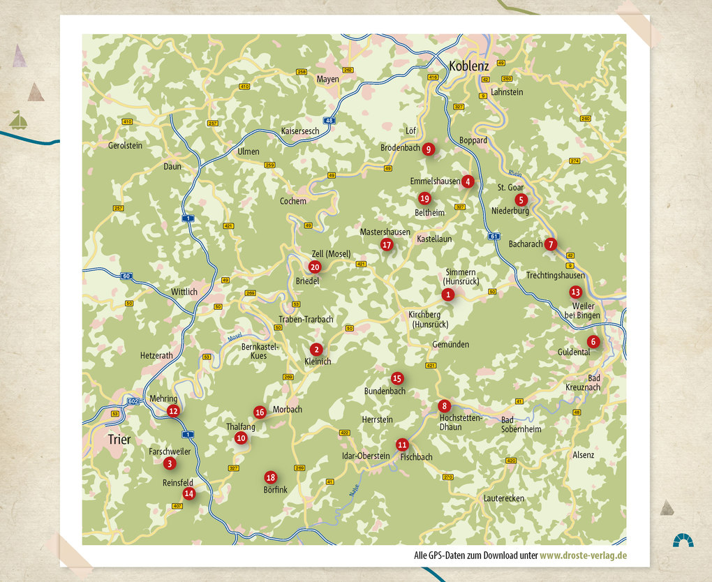 Weitere Ansicht: Hunsrück. Wandern für die Seele | Anita Becker, Claudia Herr