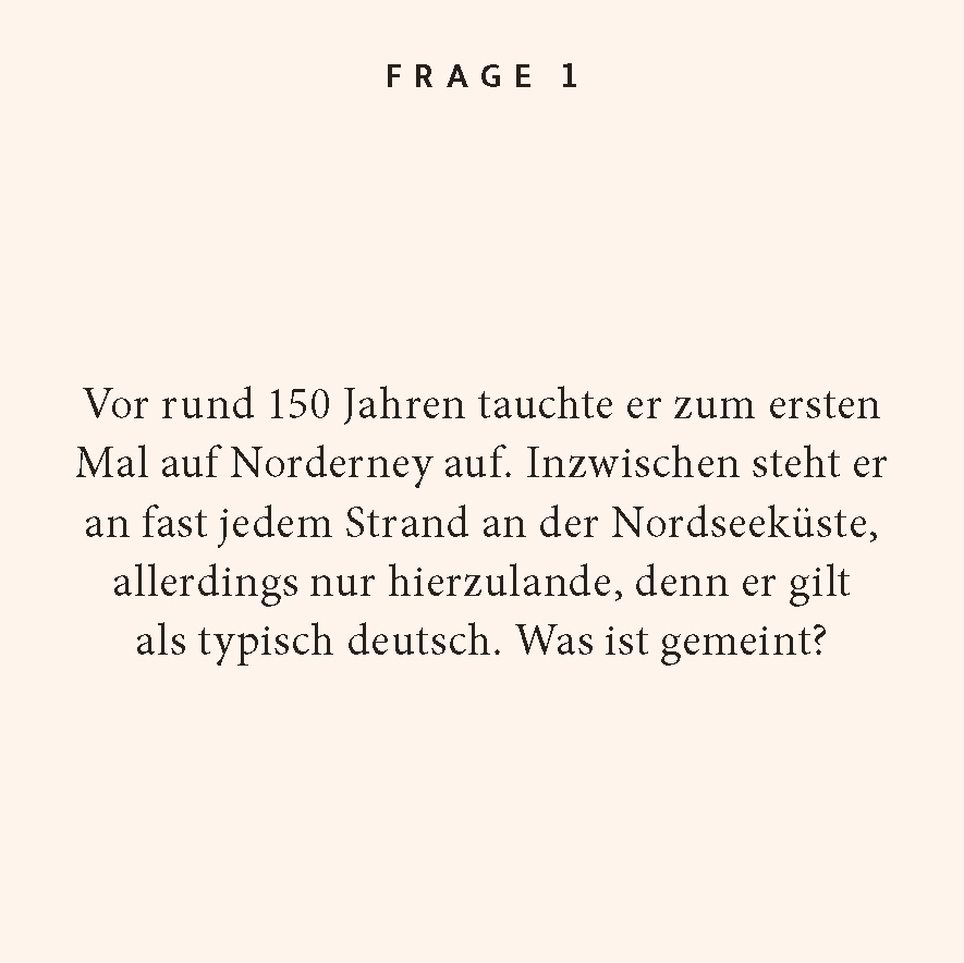 Weitere Ansicht: Nordseeküste-Quiz | Wolfgang Stelljes