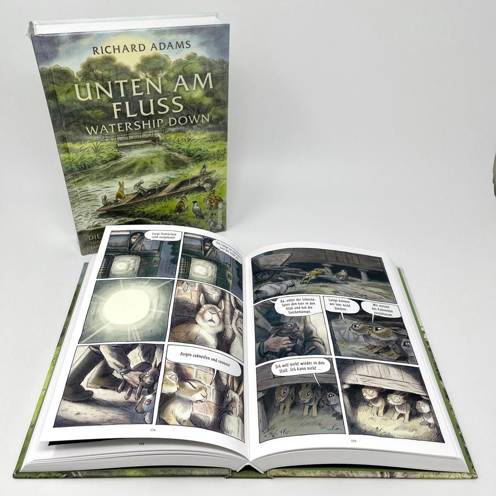 Weitere Ansicht: Unten am Fluss: Die Graphic Novel | Richard Adams