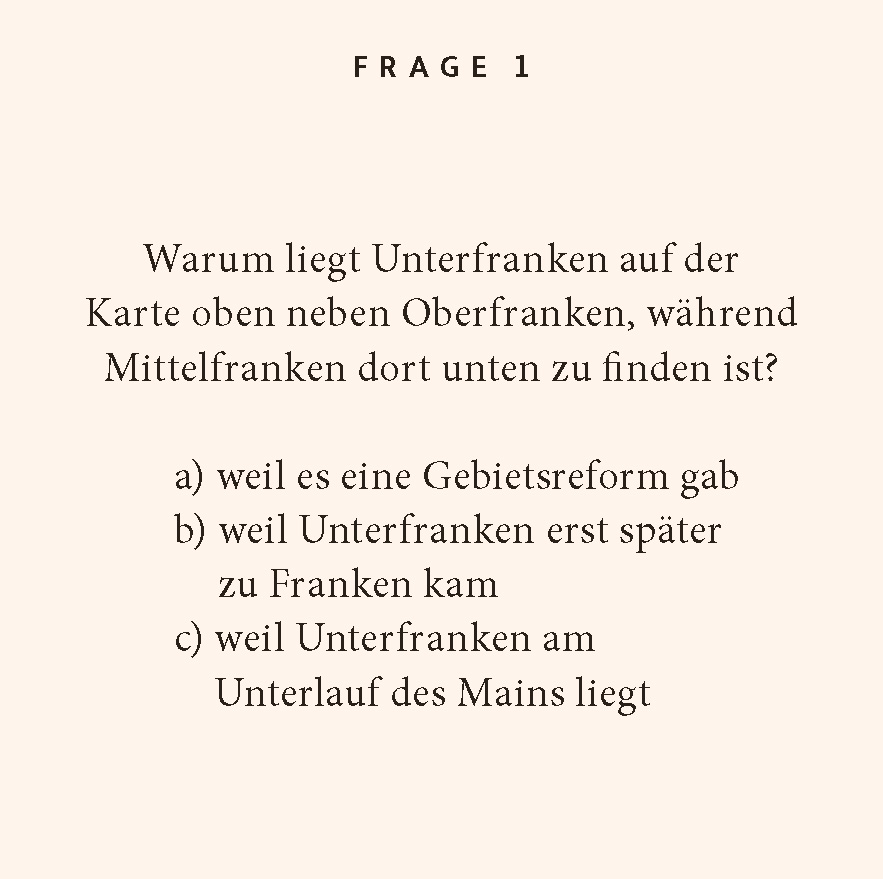 Weitere Ansicht: Unterfranken-Quiz | Heike Burkhard