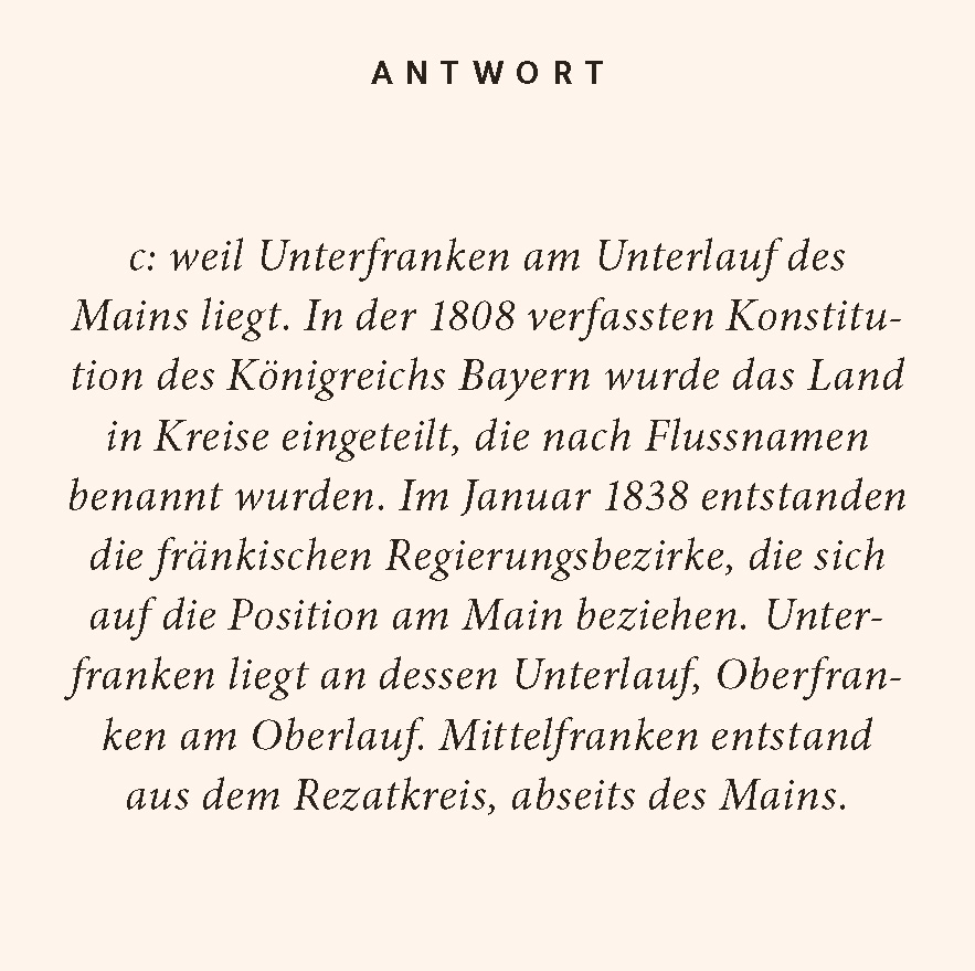 Weitere Ansicht: Unterfranken-Quiz | Heike Burkhard